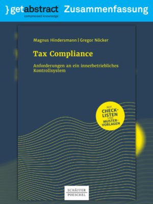 cover image of Tax Compliance (Zusammenfassung)